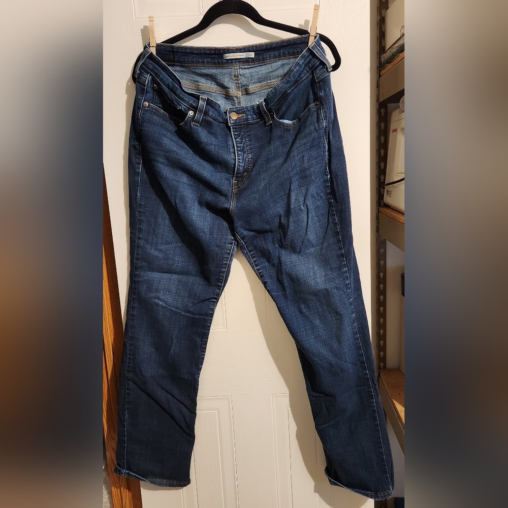 Levi's Plus Size Straight Leg Jeans